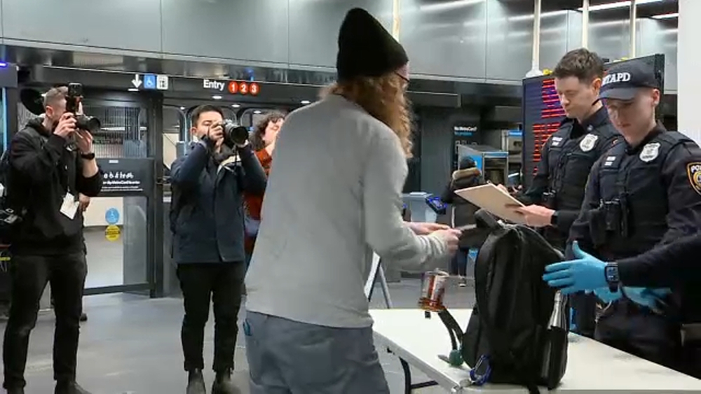 New Yorkers question 'militarization' of transit system