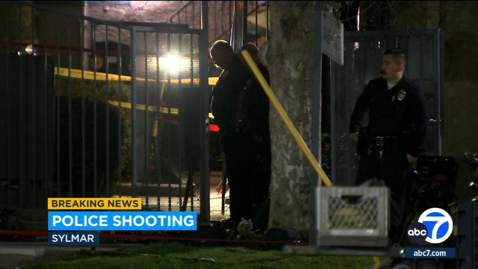 Suspect accused of harming family members shot by LAPD in Sylmar - ABC7 ...