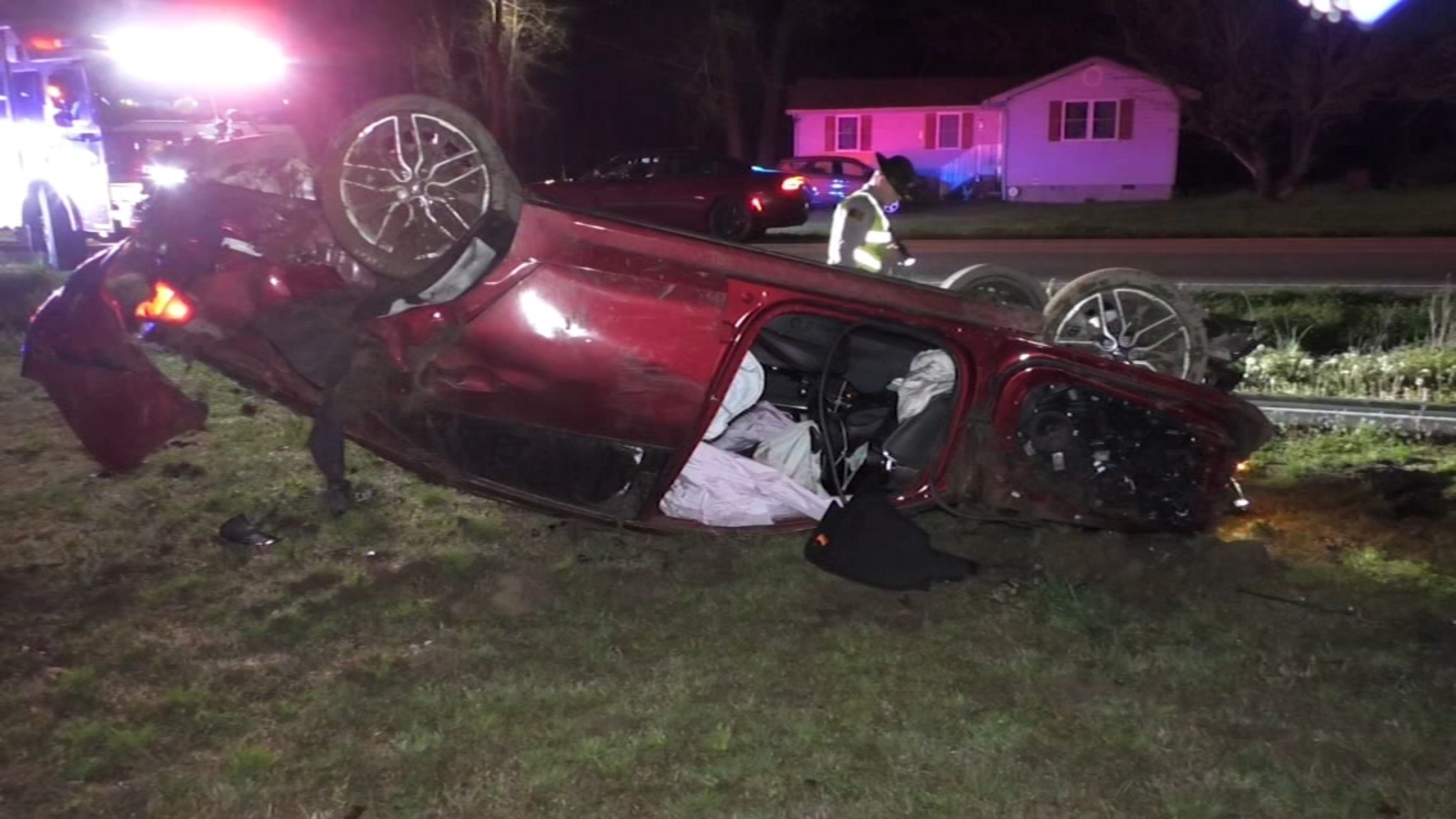 Man hospitalized, launched from vehicle in crash in Cumberland County ...