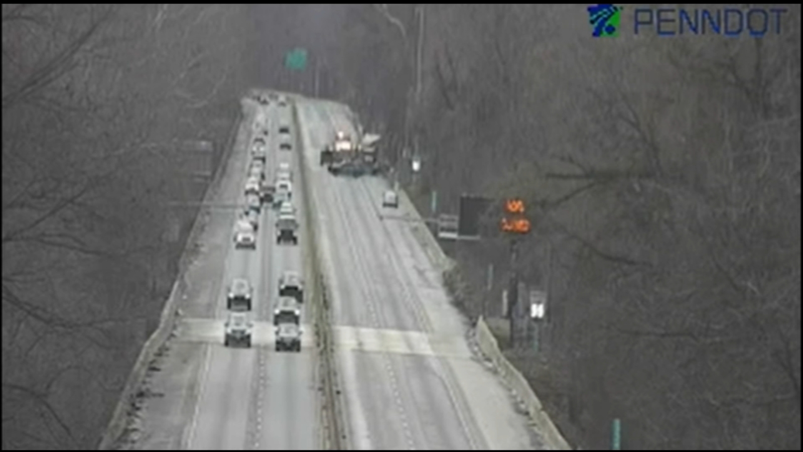 I-76 east bound back open after tractor trailer fire in Montgomery ...