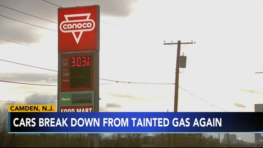 Cars break down from tainted fuel again after stopping at Camden County gas station