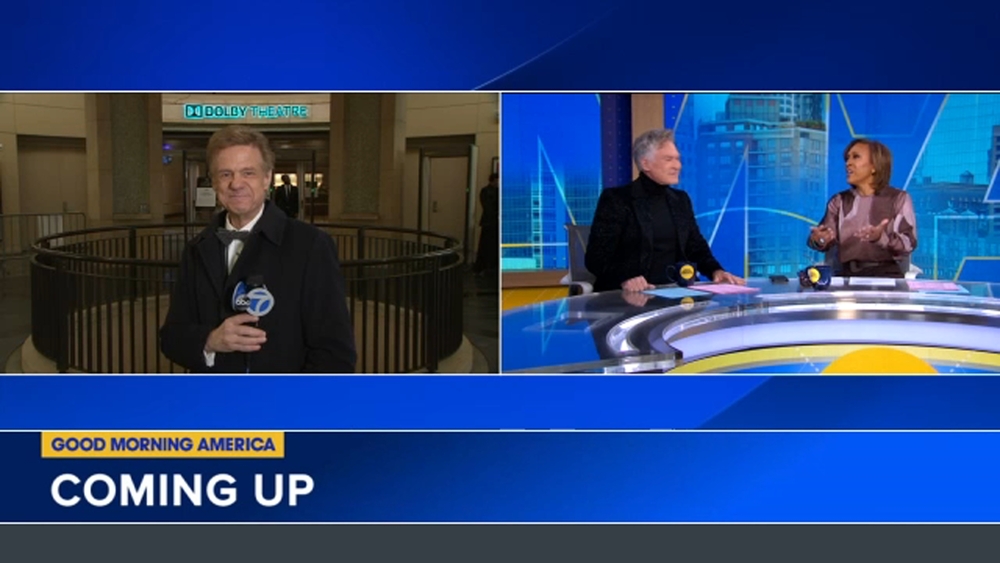 Robin Roberts, Sam Champion highlight Sandy Kenyon's coverage of Oscars 2024