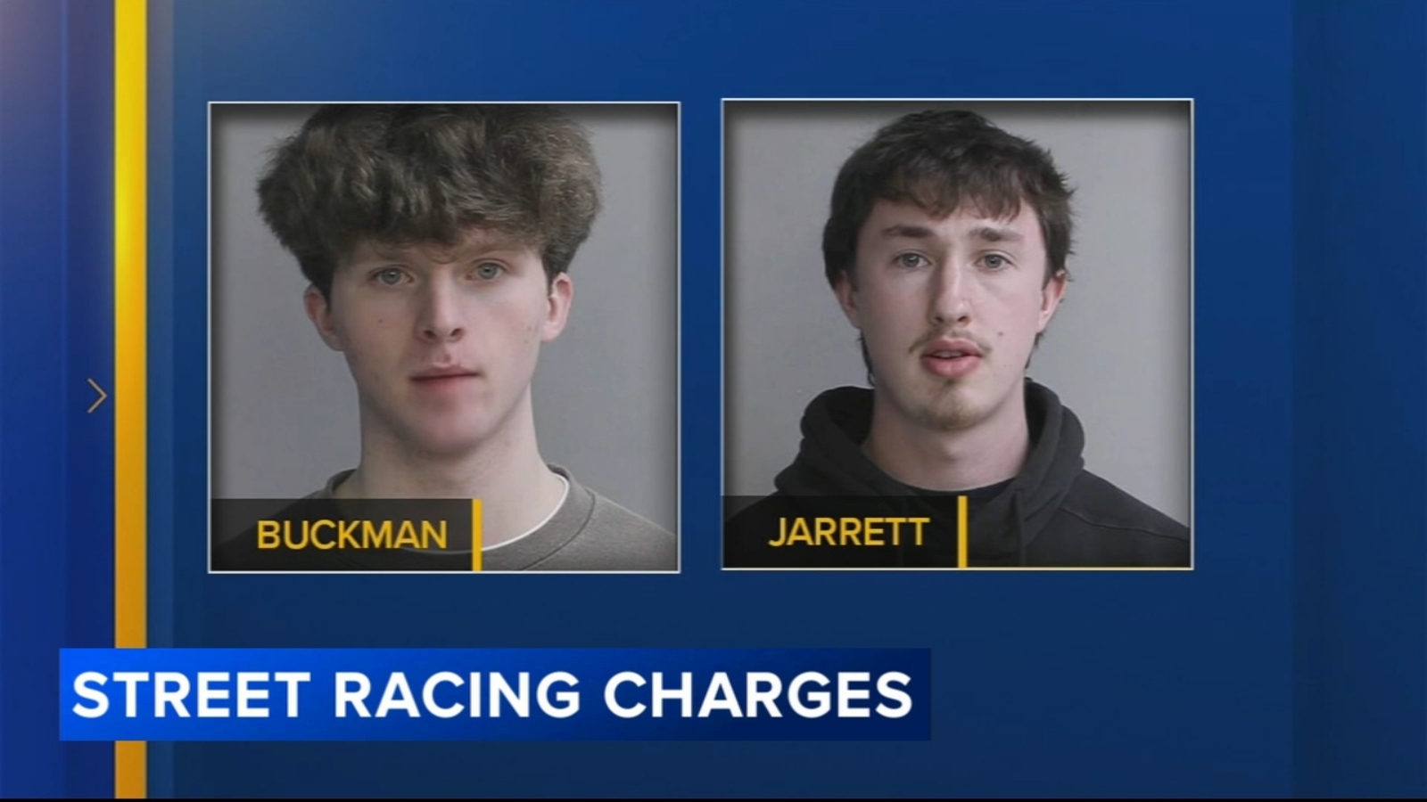 Aidan Jarrett, Evan Buckman arrested: 2 charged after street racing ...
