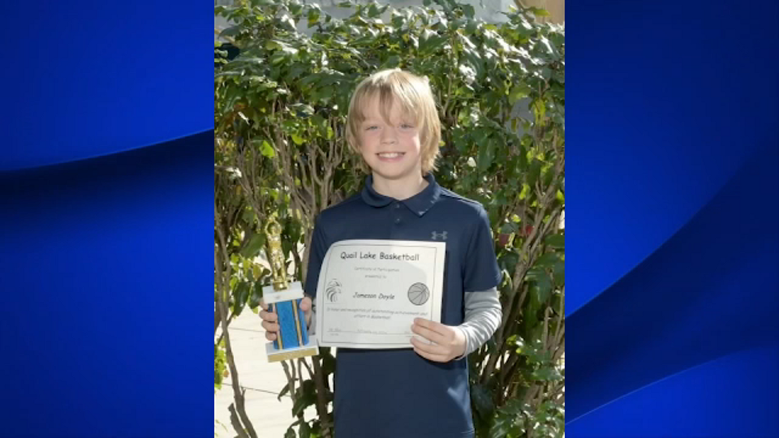 Team dedicates softball game to 10-year-old boy killed in Sanger