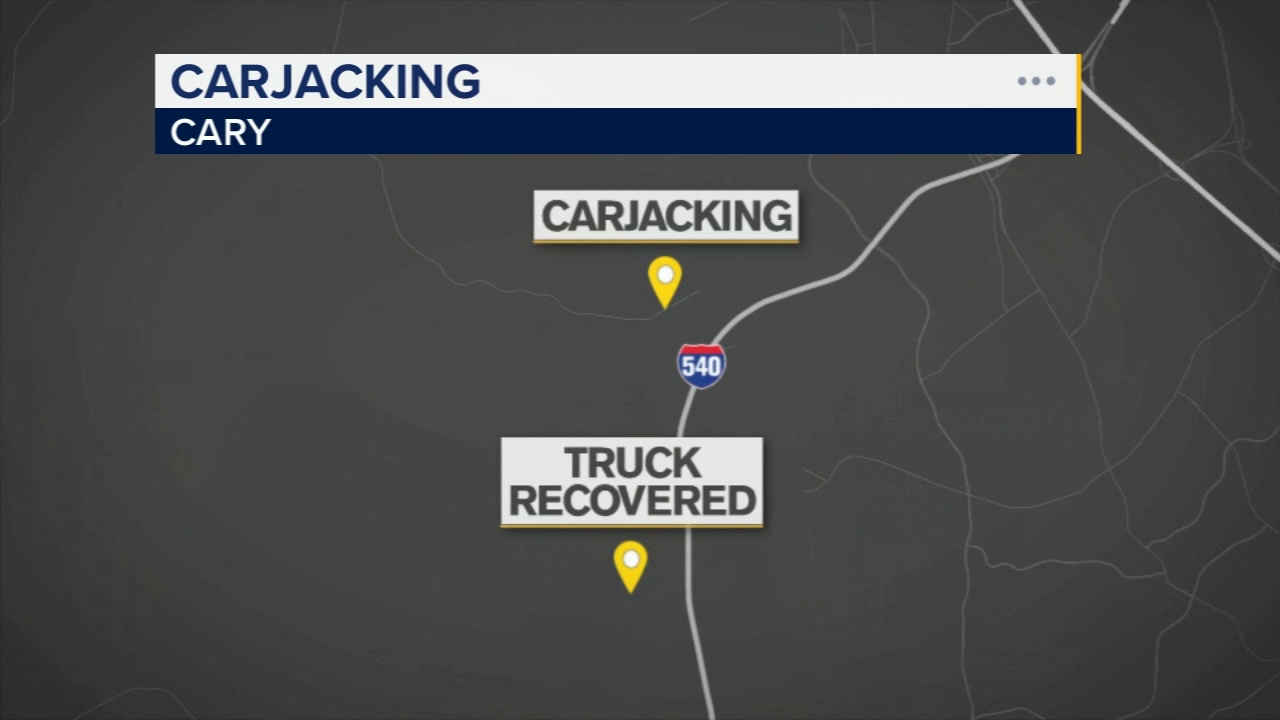 Cary Police investigating after 2 armed men steal driver's pickup