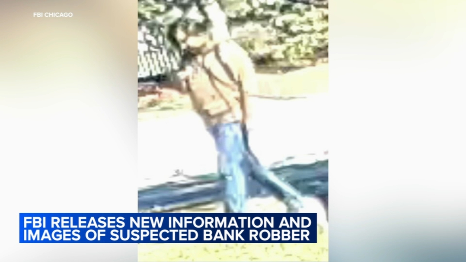 Schaumburg news FBI releases photos of suspect in bank robbery at US