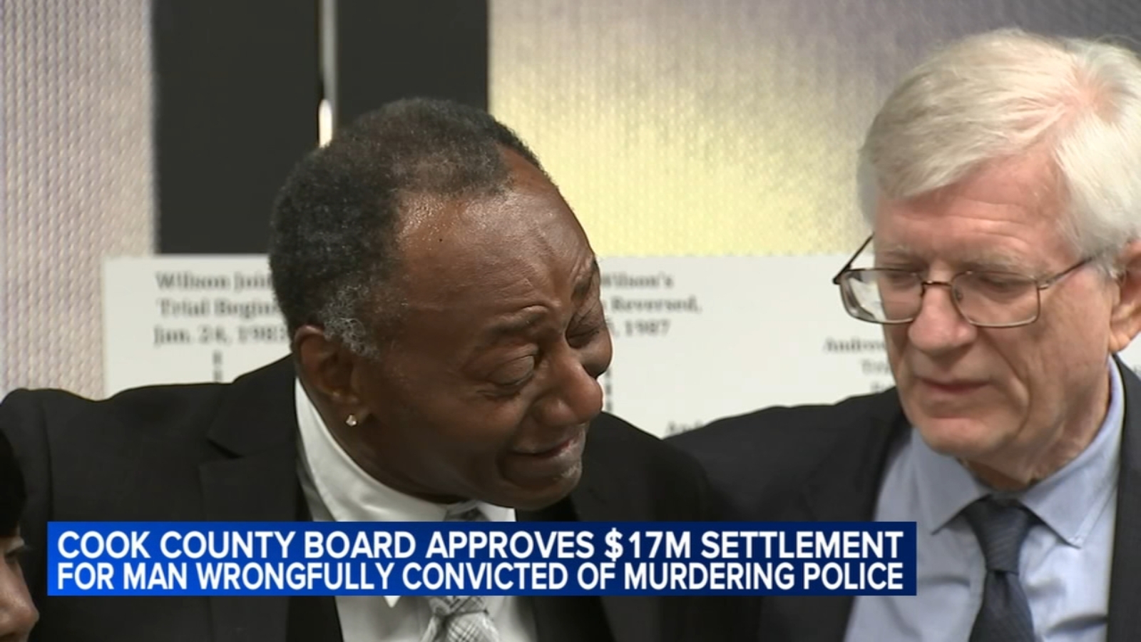 Police torture victim Jackie Wilson wrongfully convicted of killing 2 CPD officers in 1982