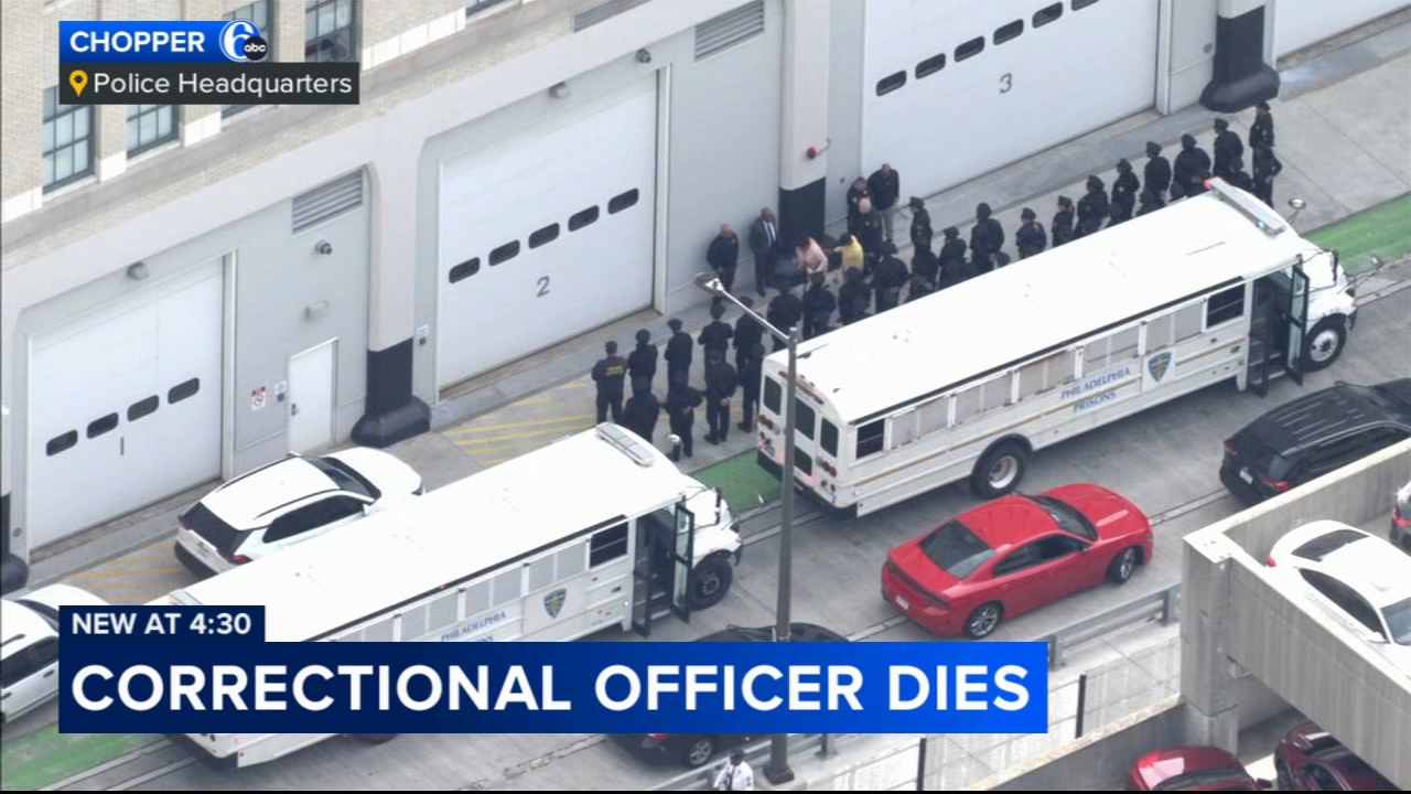 Philadelphia corrections officer dies on duty, no foul play involved