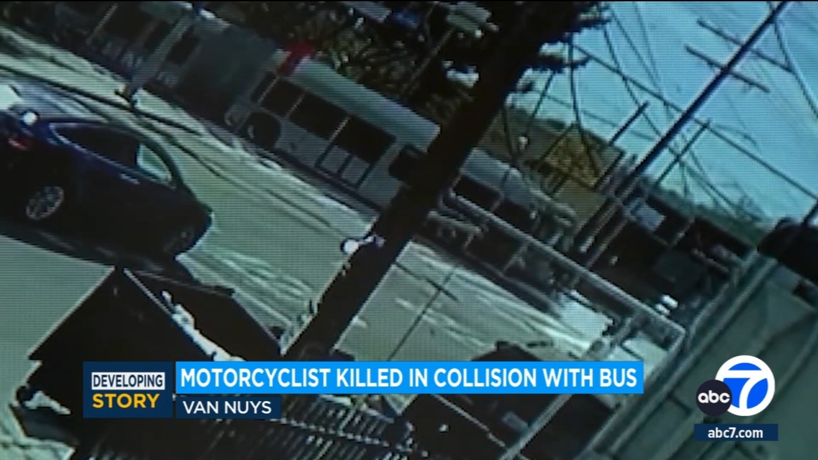Motorcyclist killed, 12yearold girl injured in Van Nuys crash