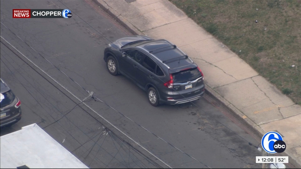 SUV that was carjacked after 3 homicides in Bucks Co.  located in NJ
