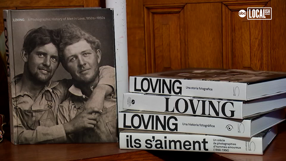 Book curates historic photos of men in love