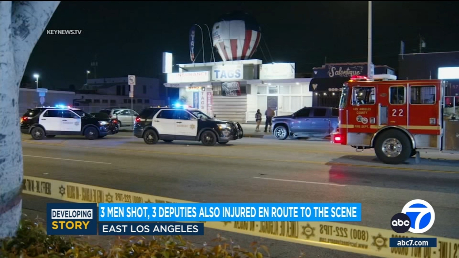 3 men shot after fight outside Los Arcos restaurant in East Los Angeles ...