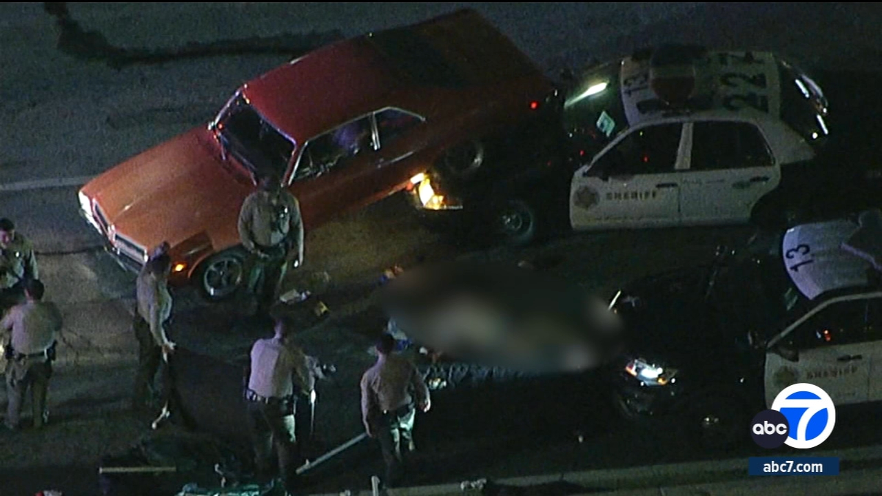 Deputies shoot, kill man after wild crash in Long Beach