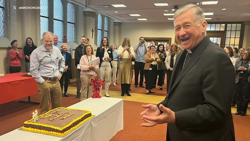 Cardinal Cupich submits resignation to Pope Francis on 75th birthday