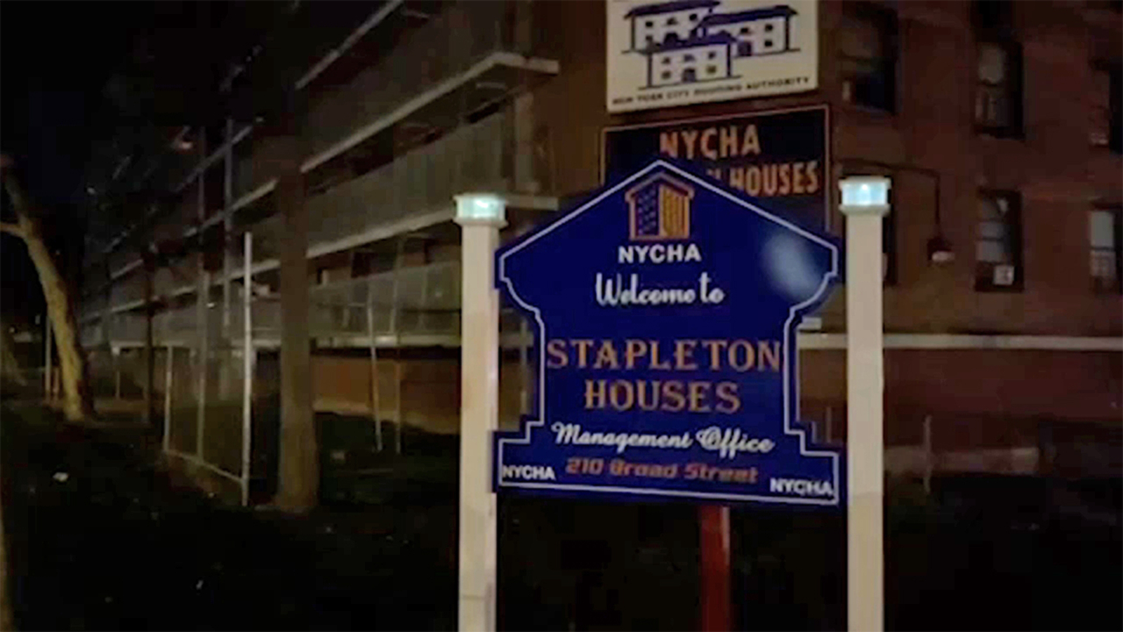 NYCHA complex outage Residents of Stapleton Houses on Staten Island
