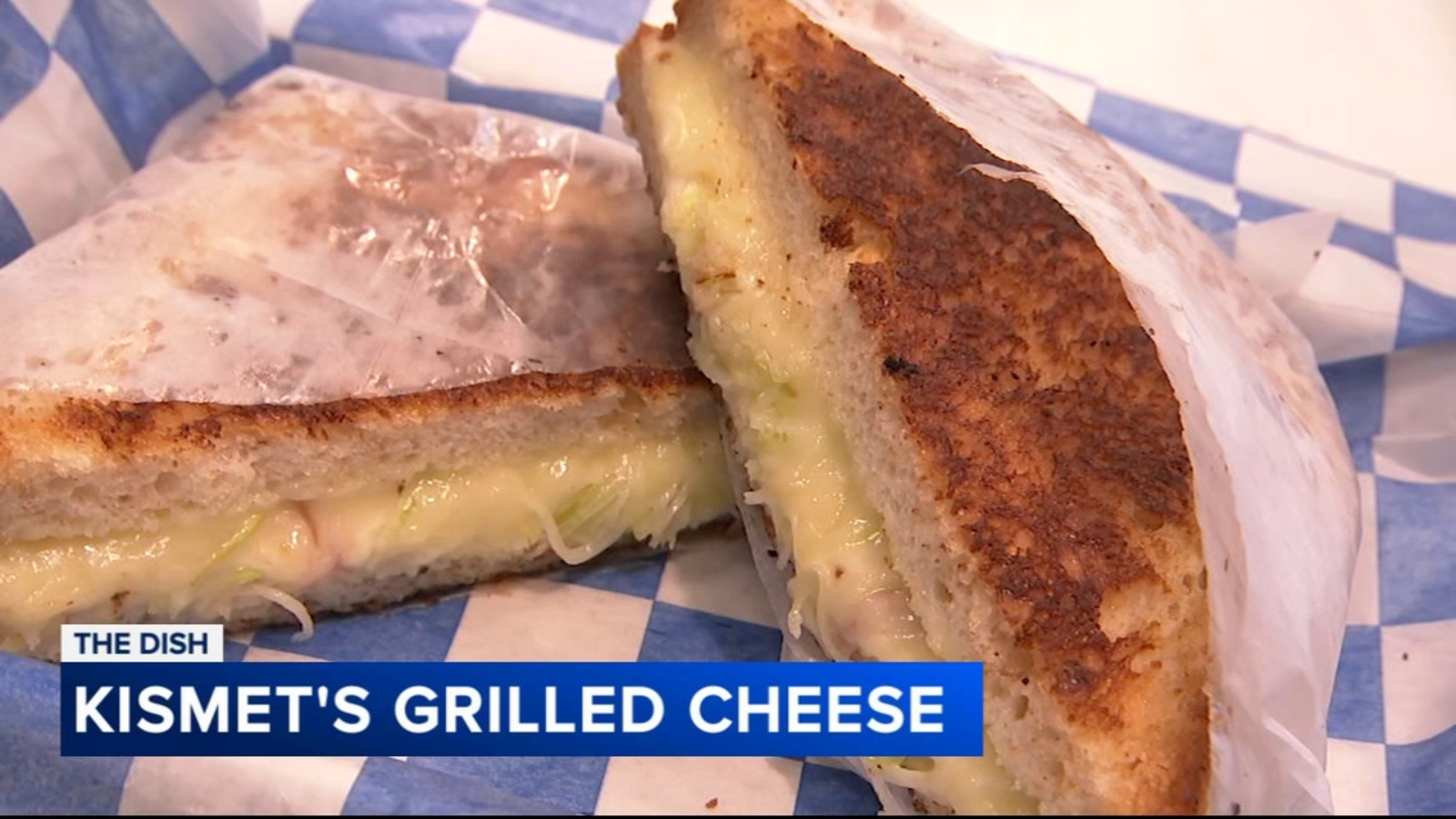 The Dish Grilled cheese with a British twist from Kismet Bagels