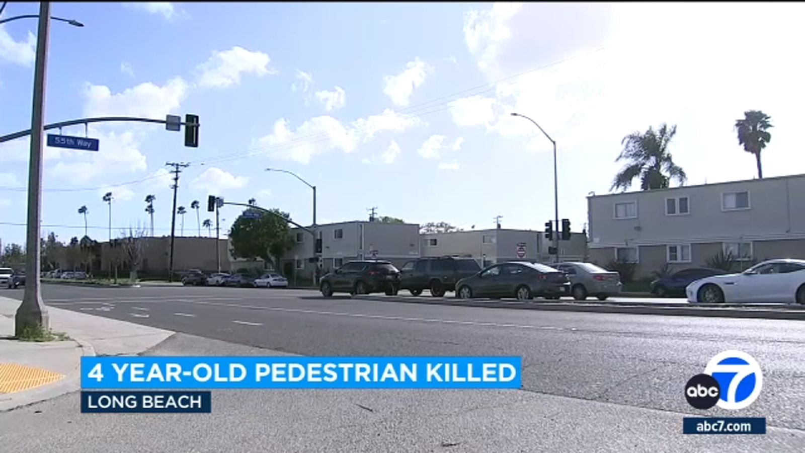 4-year-old girl struck, killed by car in Long Beach - ABC7 Los Angeles
