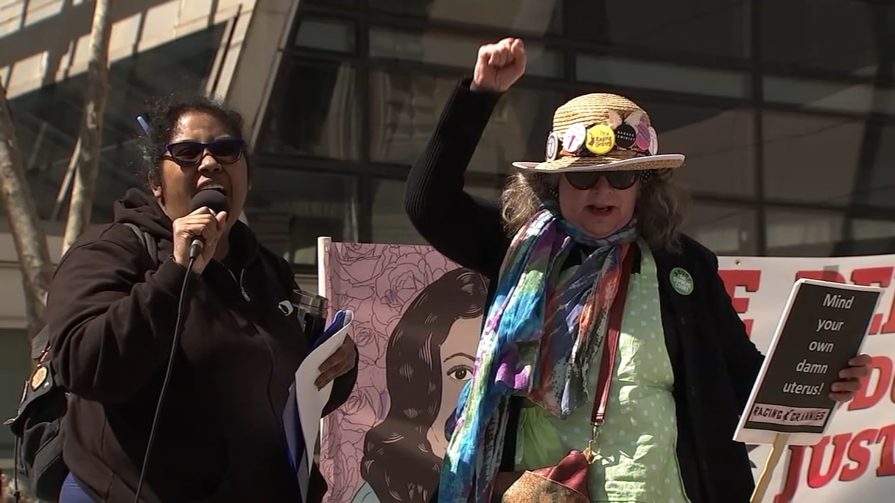 SF rally over access to abortion pills ahead of Supreme Court case