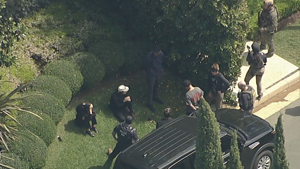 Homeland Security raids Holmby Hills home associated with Diddy