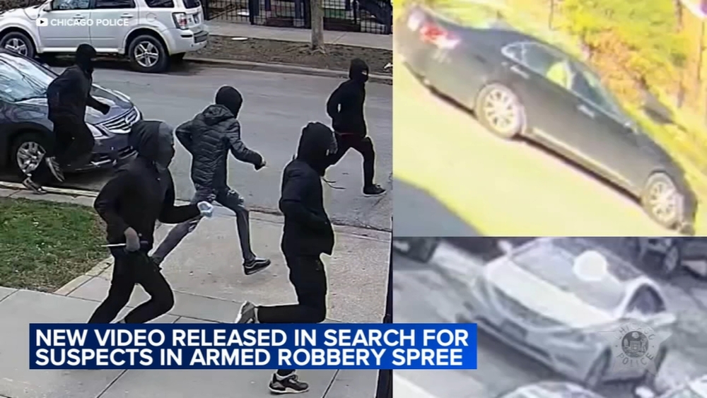 Chicago police link group of suspects to 14 armed robberies in 2 days