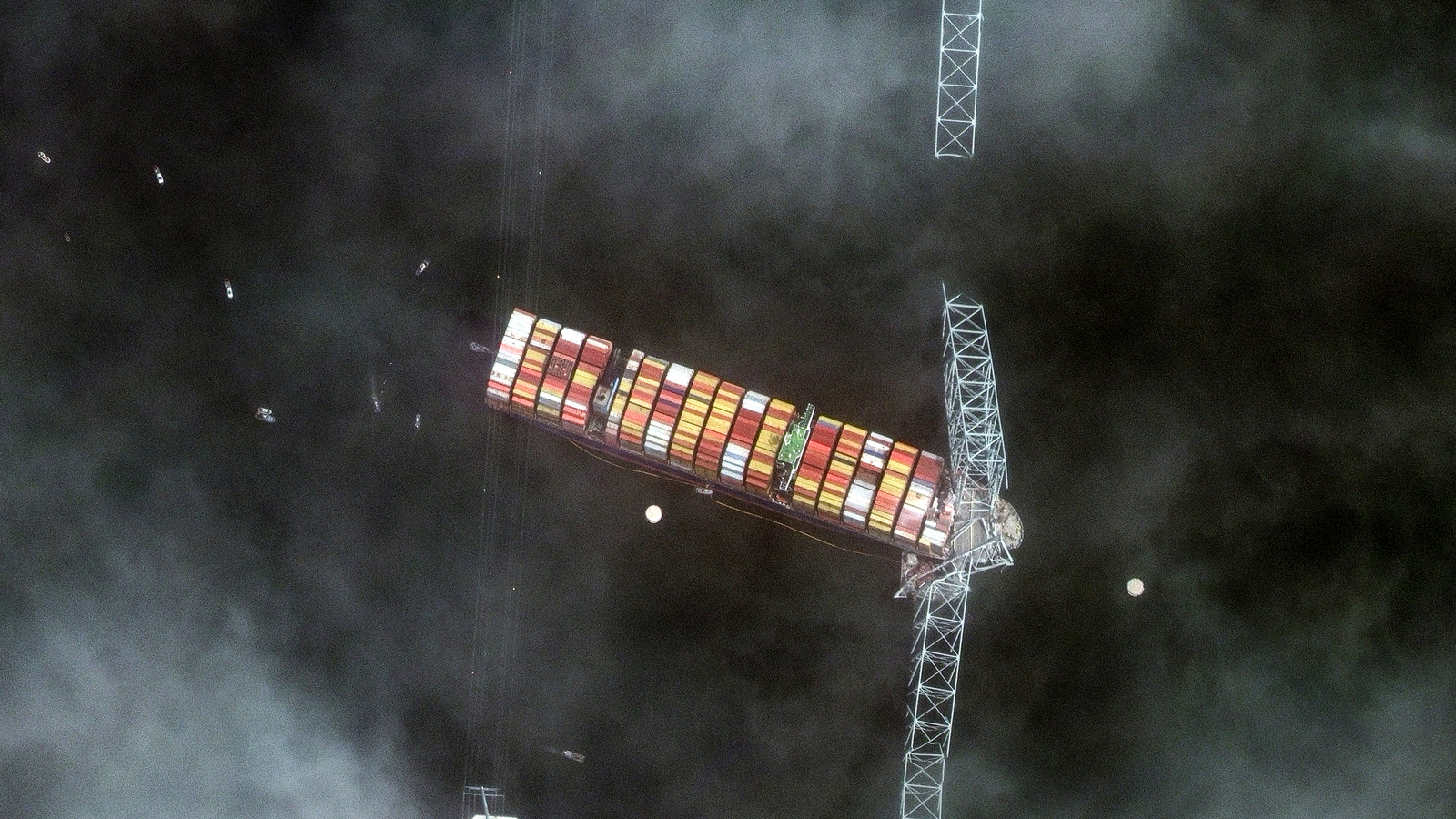 How ships are stuck after Baltimore bridge collapse? 10 other ships not