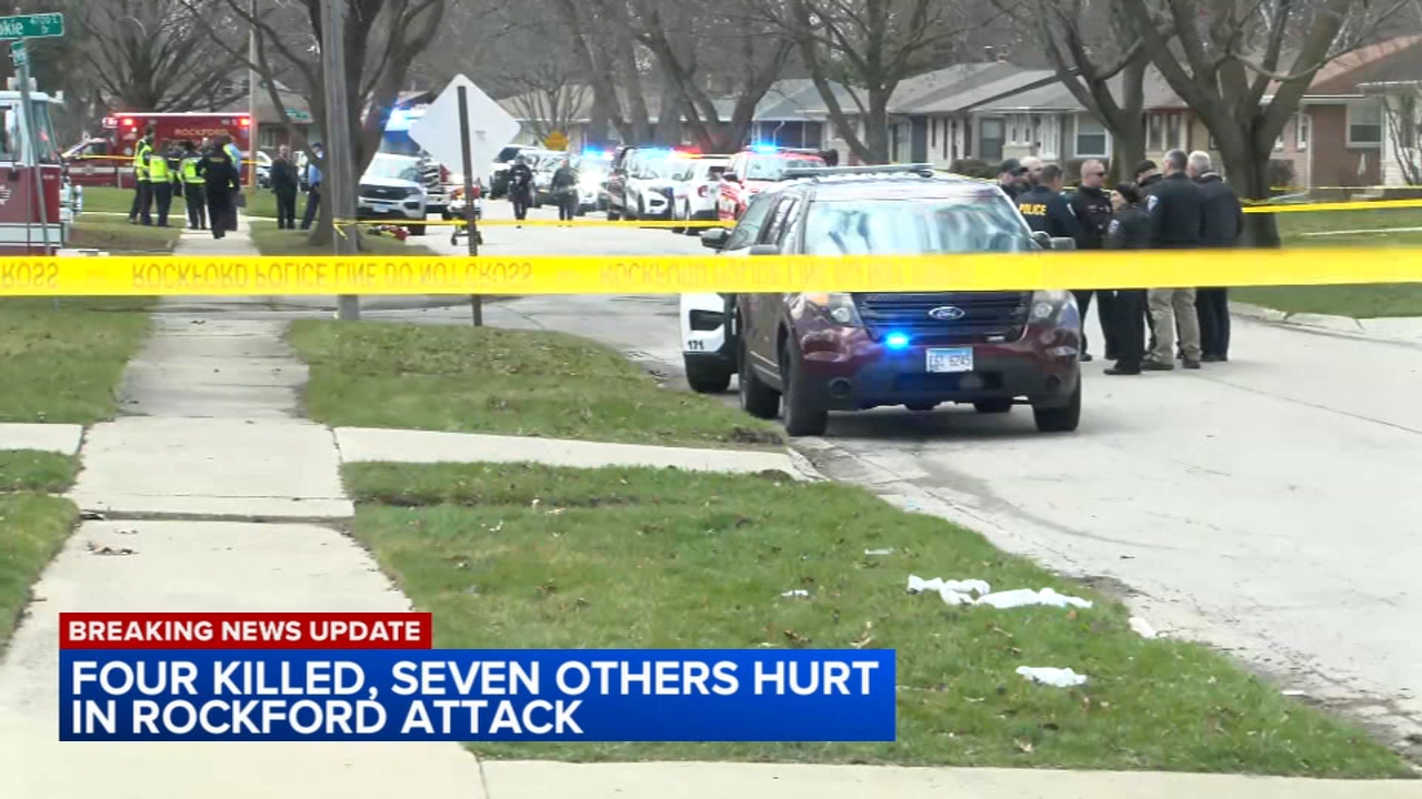 4 killed, 7 injured in Rockford stabbings attack