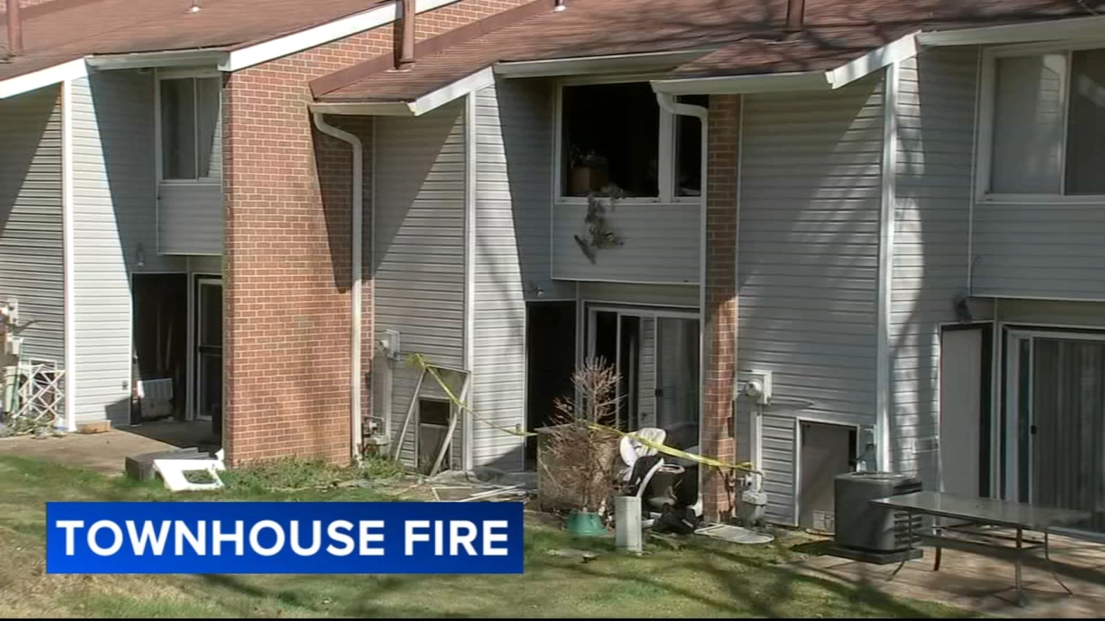 Townhouse fire on Barberry Place in Claymont, Delaware seriously