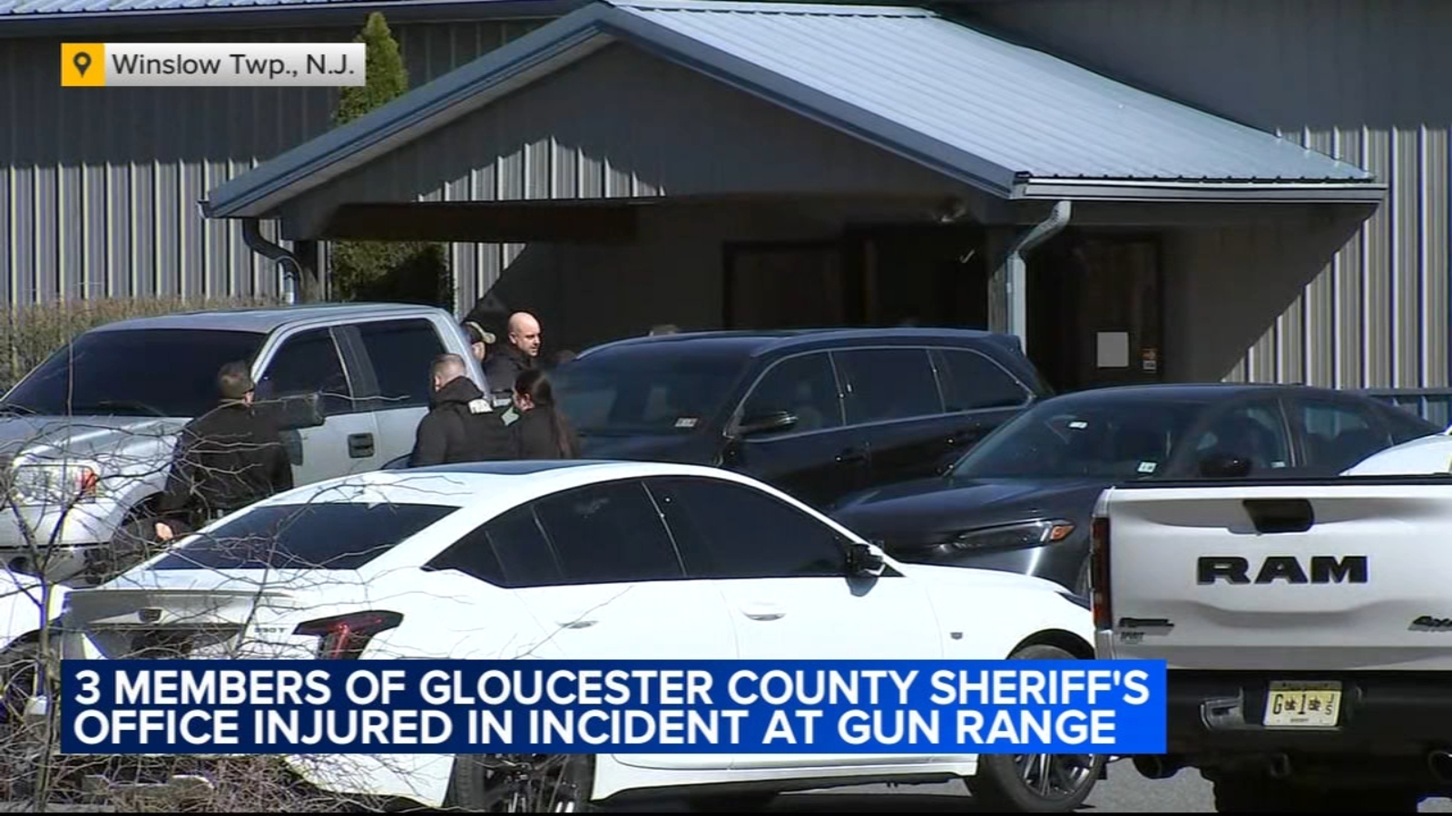3 members of Gloucester County Sheriff's Office injured in incident at