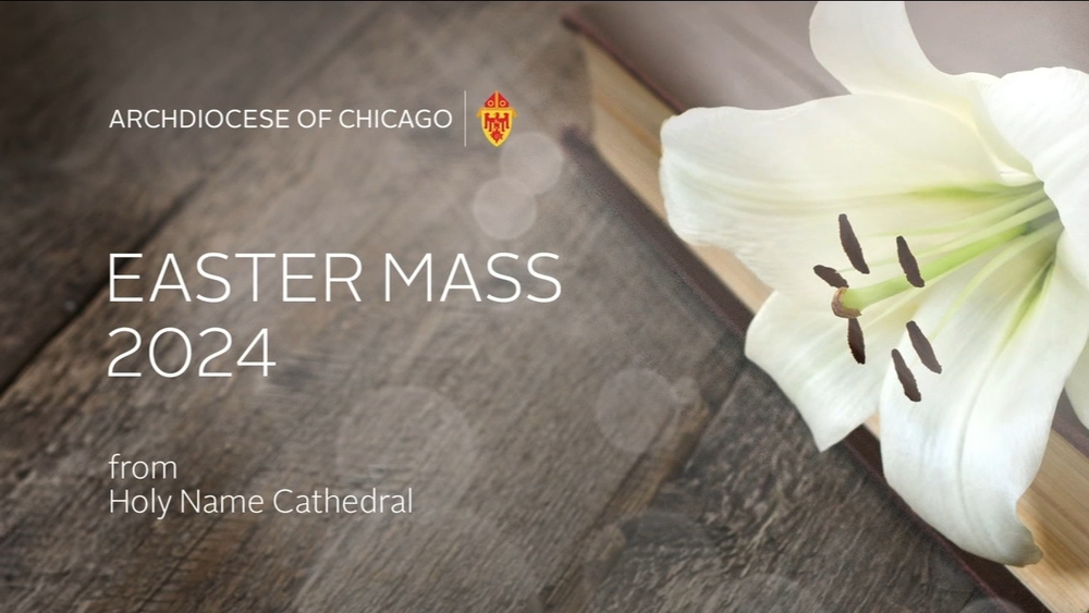 Archdiocese of Chicago holds Easter Sunday Mass at Holy Name Cathedral
