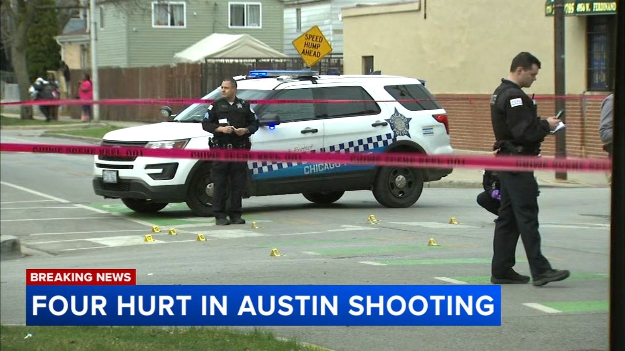 4 shot on West Side, Chicago police say