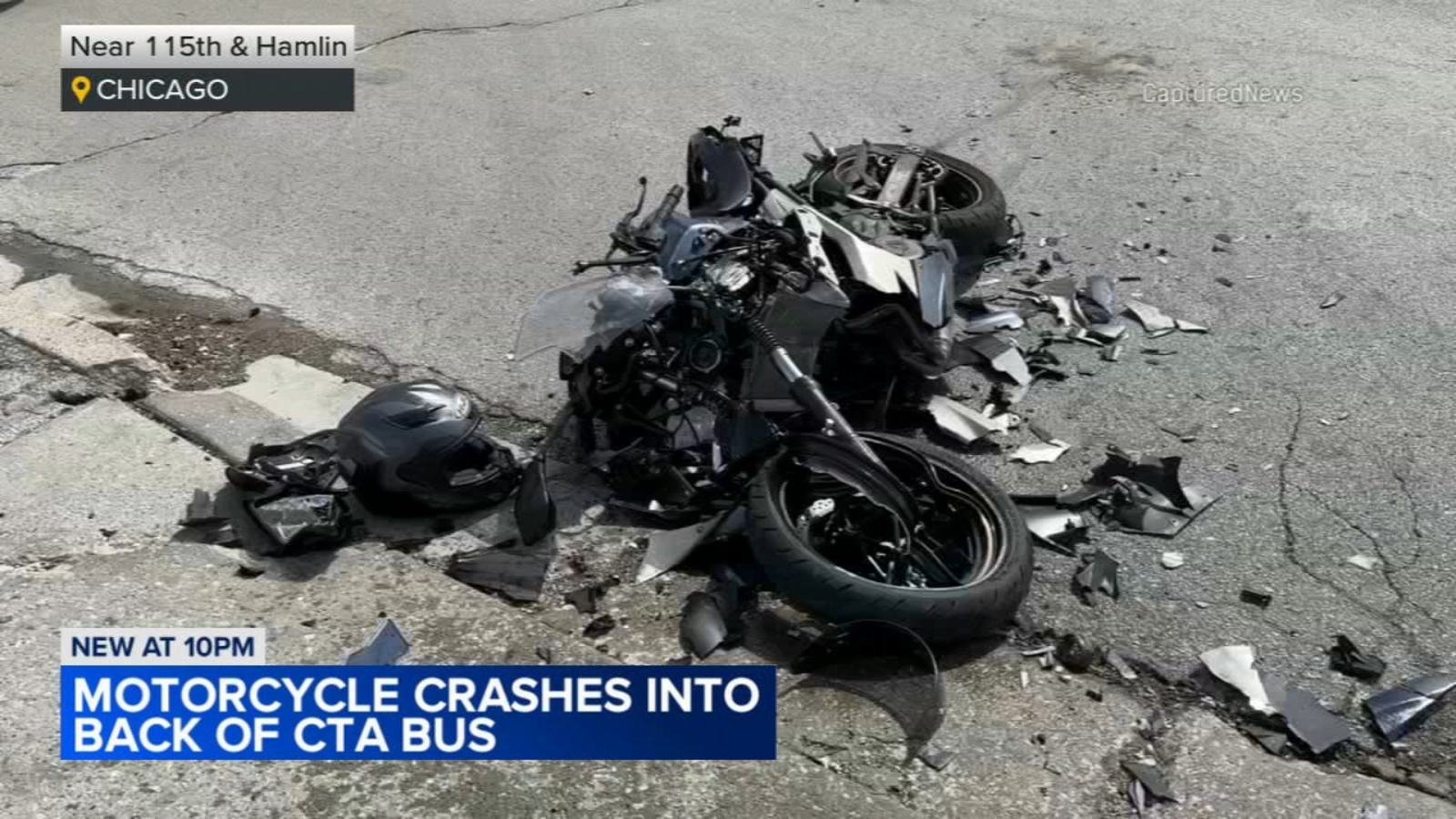 Man seriously injured in motorcycle, CTA bus crash in 3800 block of ...