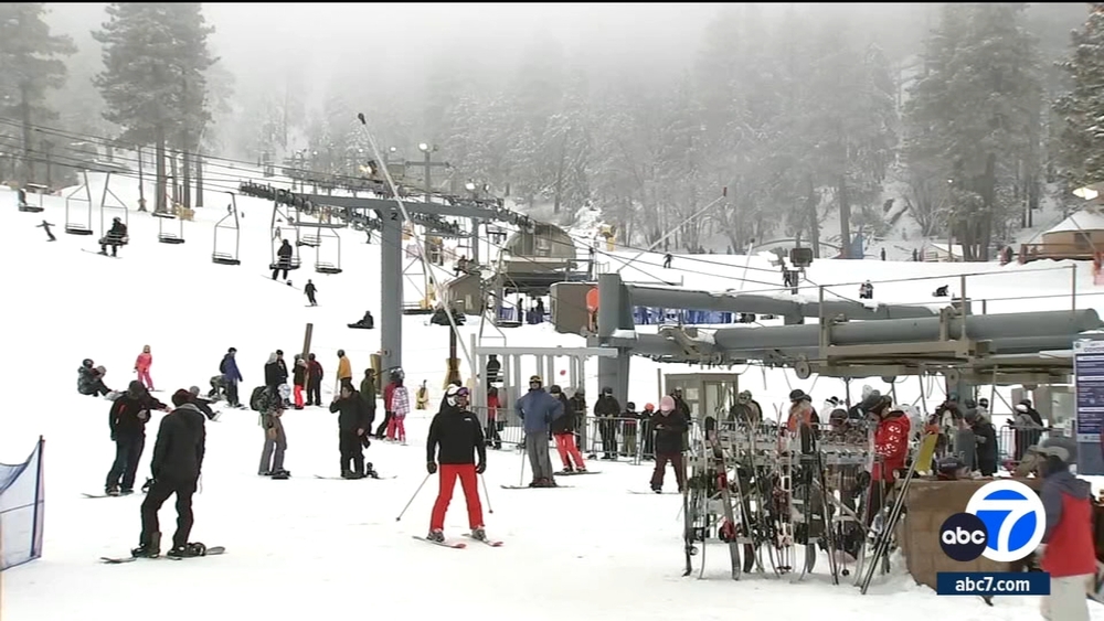 Hundreds flock to Mountain High after weekend storm brings fresh snow 
