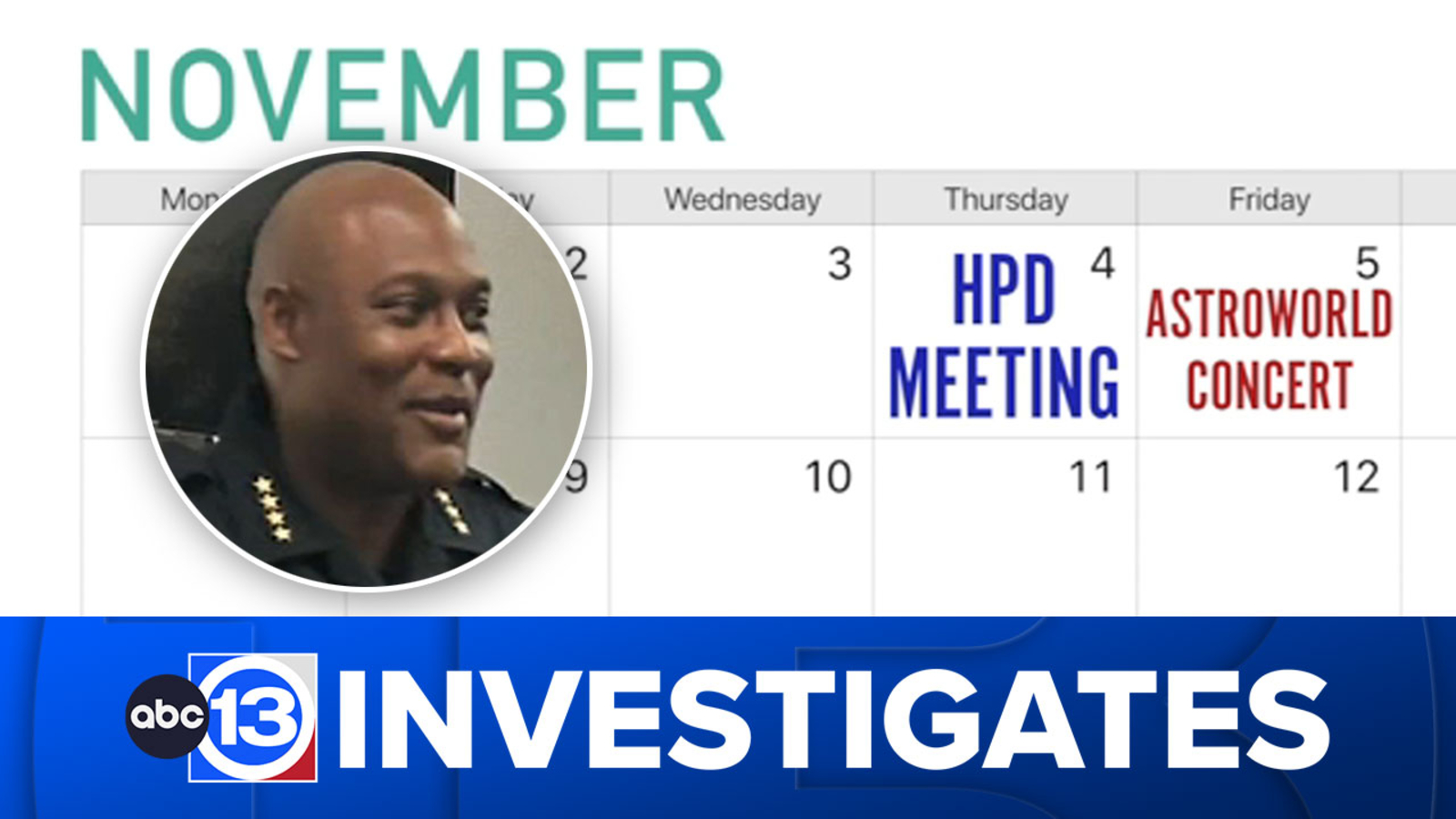 HPD chief learned of suspended cases the day before Astroworld tragedy ...