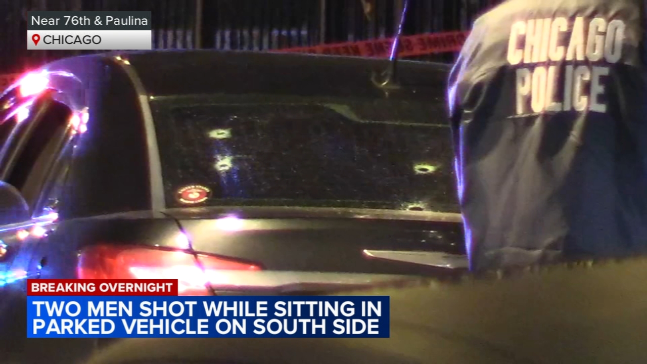 2 shot sitting in parked car in Auburn Gresham: CPD