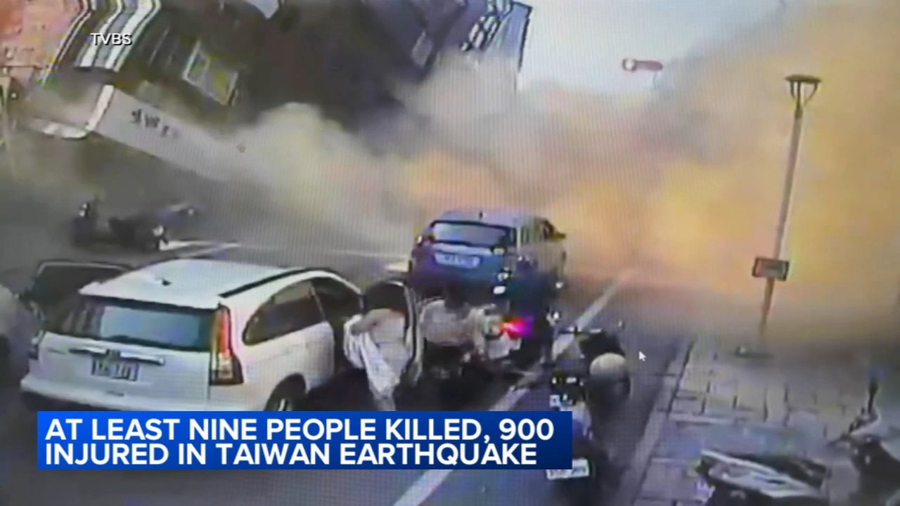 Taiwan earthquake kills at least 9, dozens trapped in highway tunnels