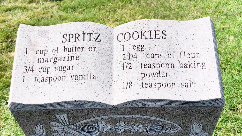 TikToker serves up recipes on gravestones, dines with the dead