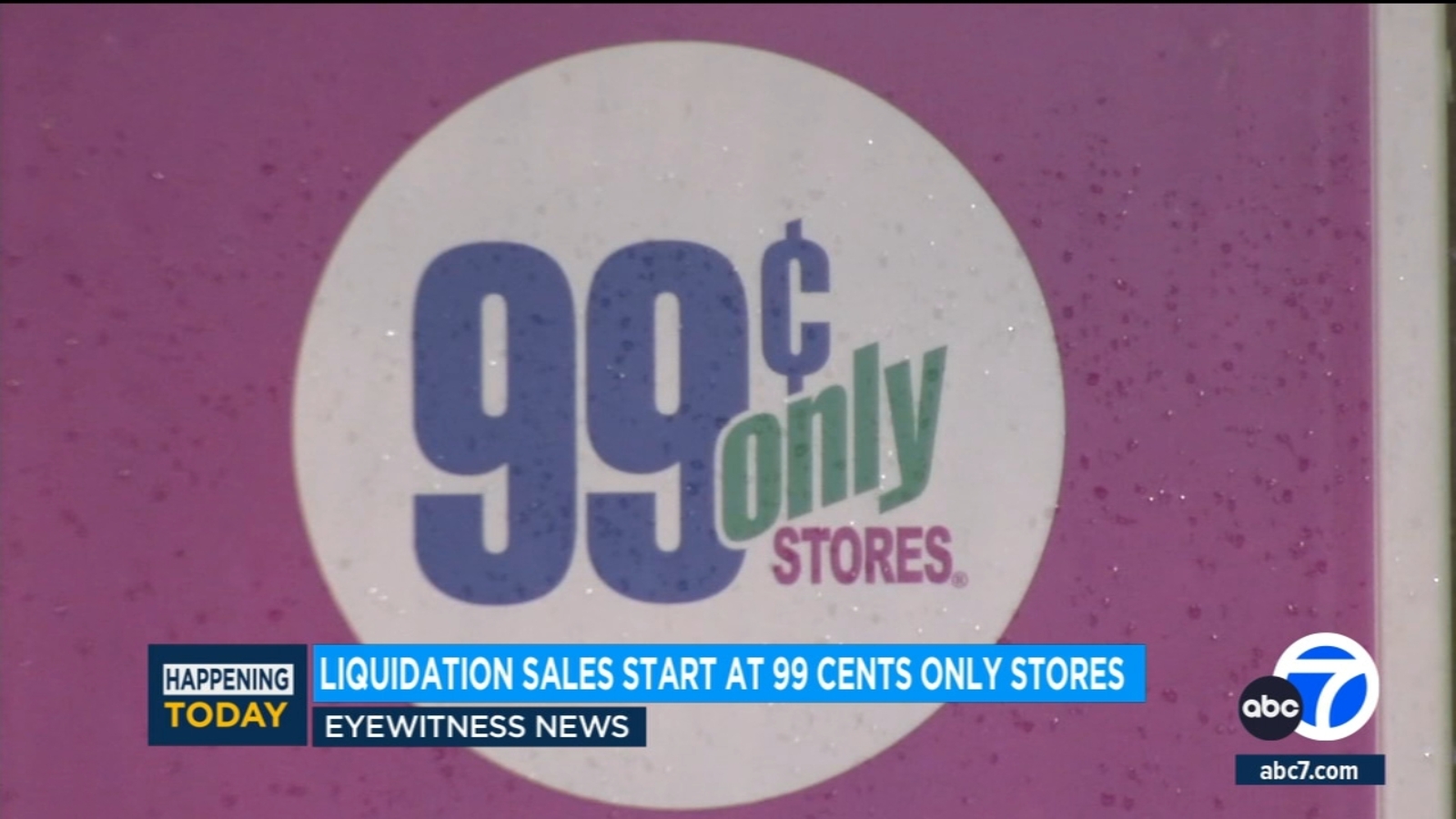 99 cents only is closing all stores and winding down its business