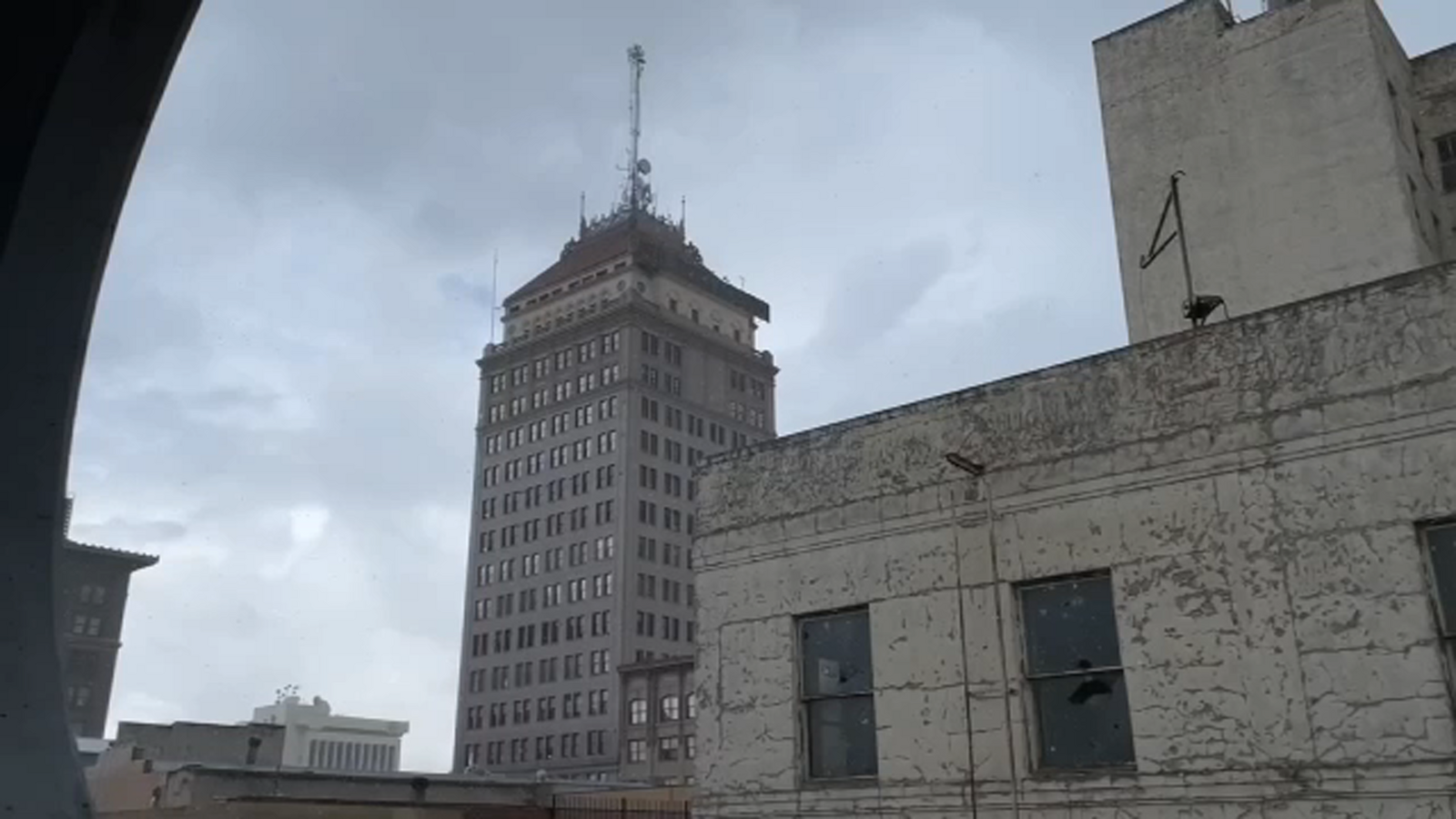 Power outages and hail impact some Fresno neighborhoods and businesses