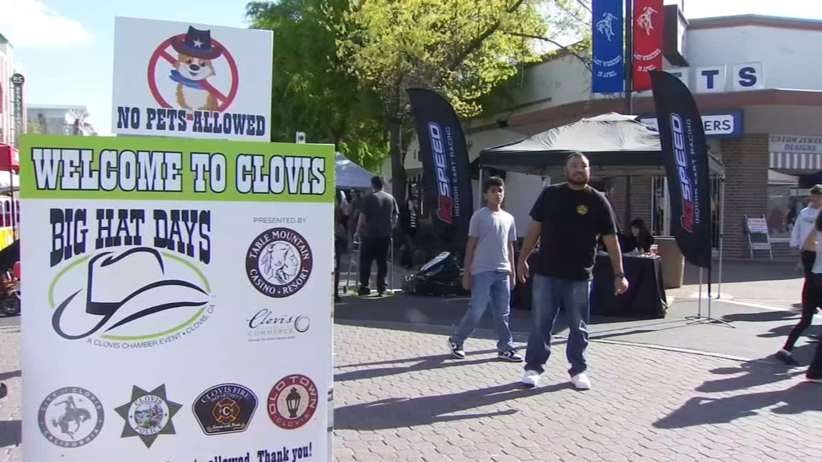 Large turnout for 86th annual Big Hat Days, vendors see many customers stop by their shops