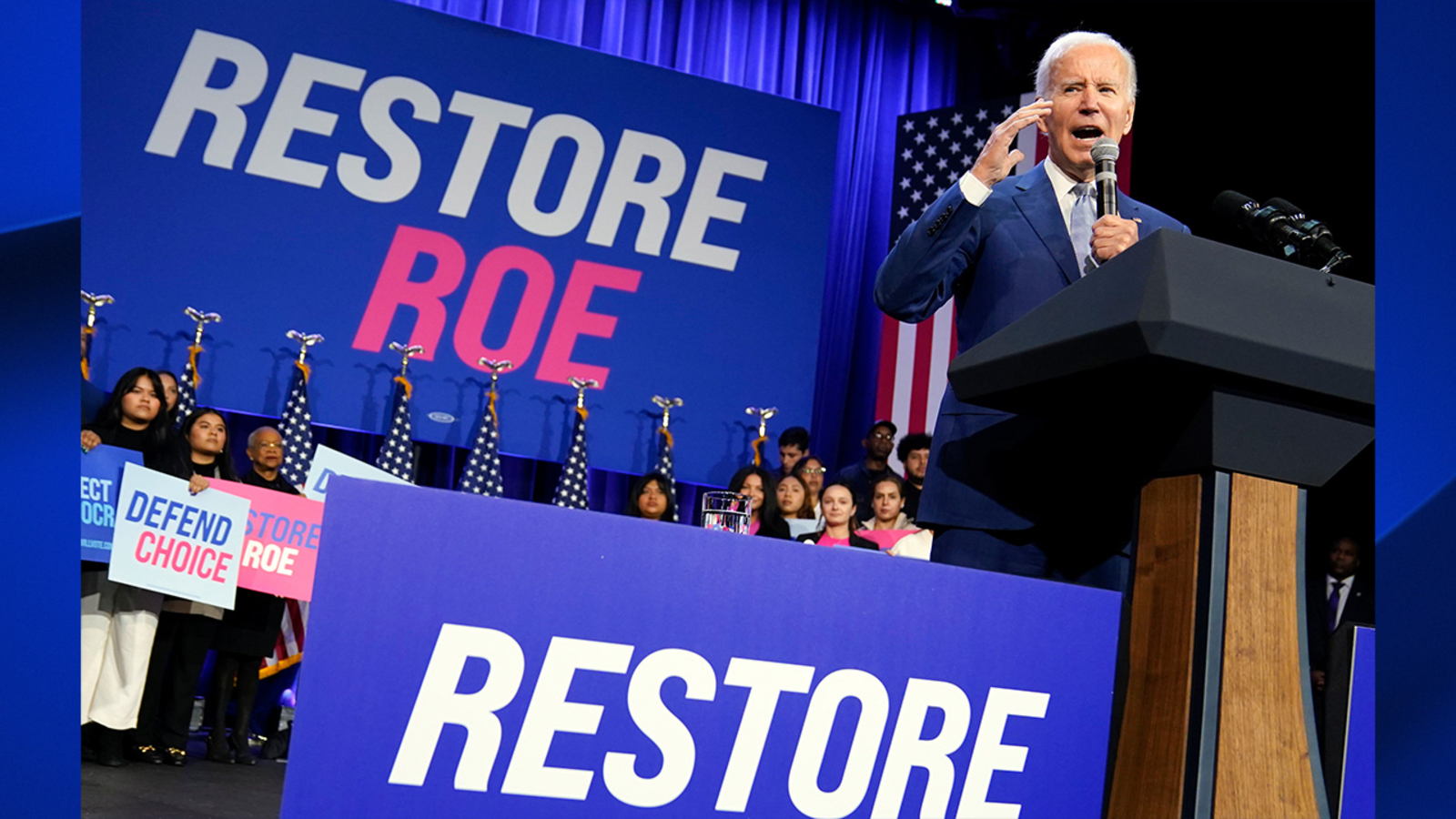 2 women impacted by abortion restrictions, campaign for Biden in key swing states