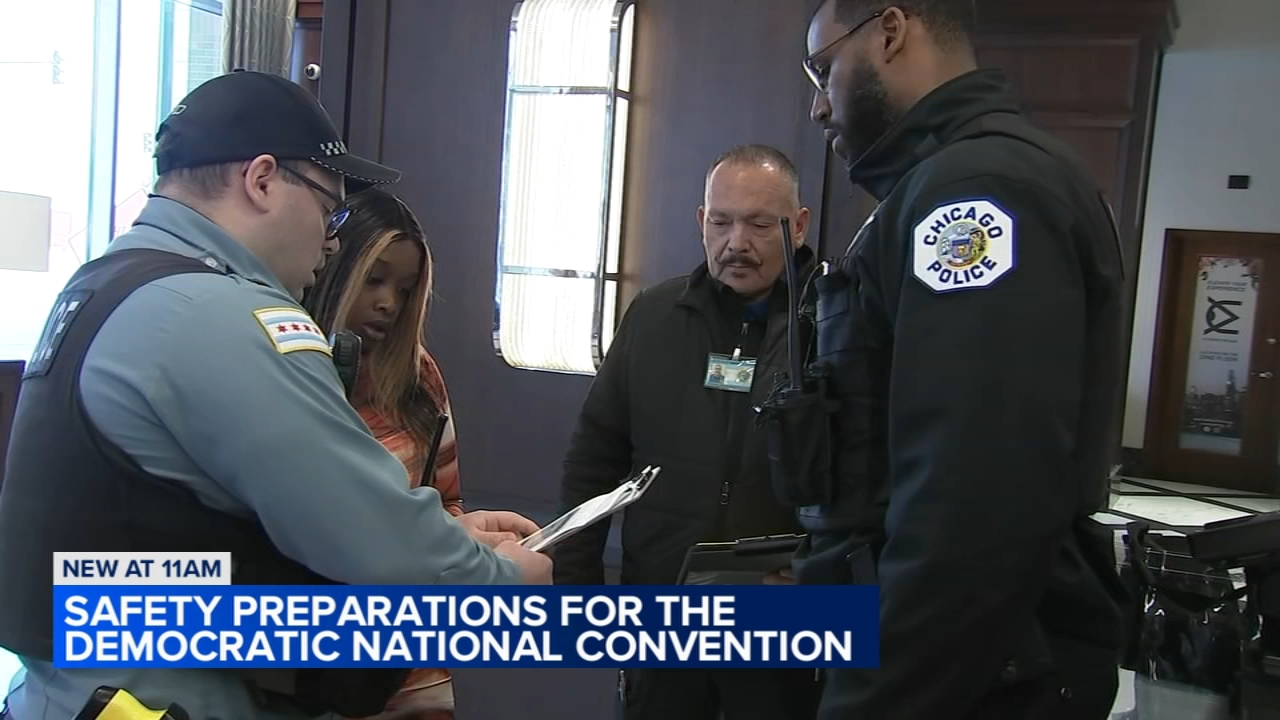 2024 DNC Chicago police, Secret Service canvass homeowners, businesses about security plans ahead of convention - Vimarsana News