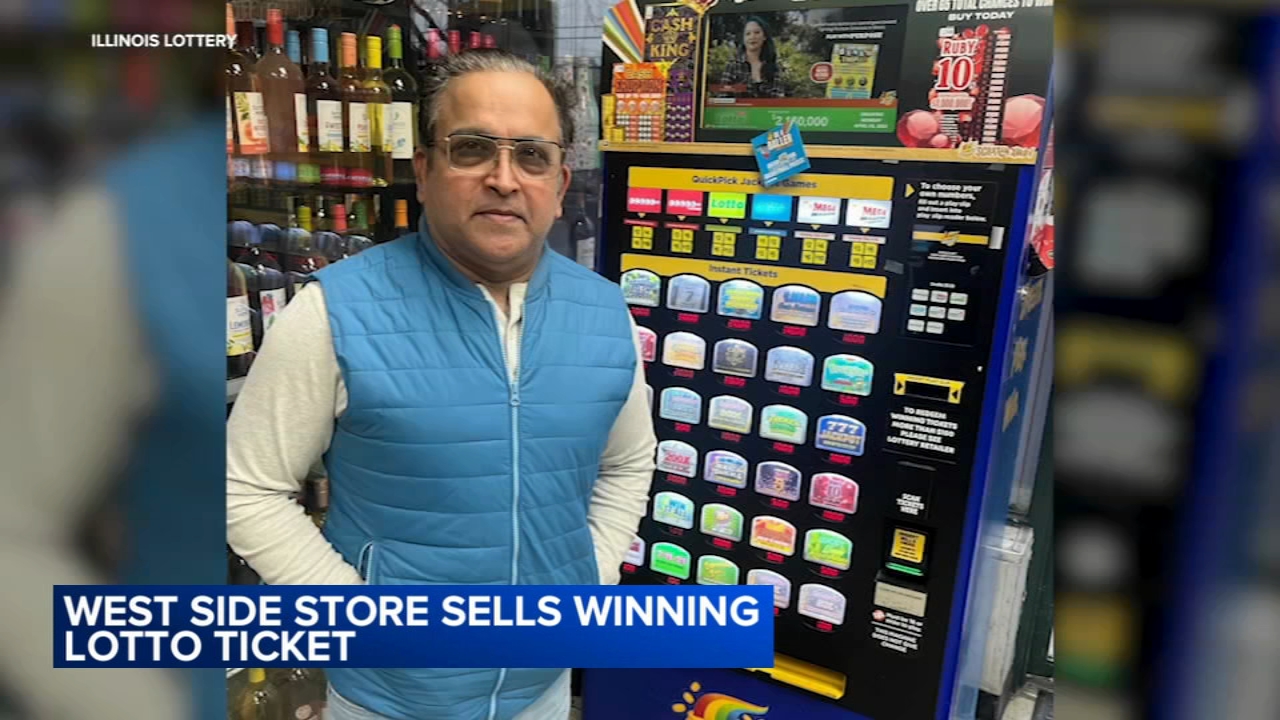 Winning IL Lottery ticket worth $5.45M sold at Chicago liquor store