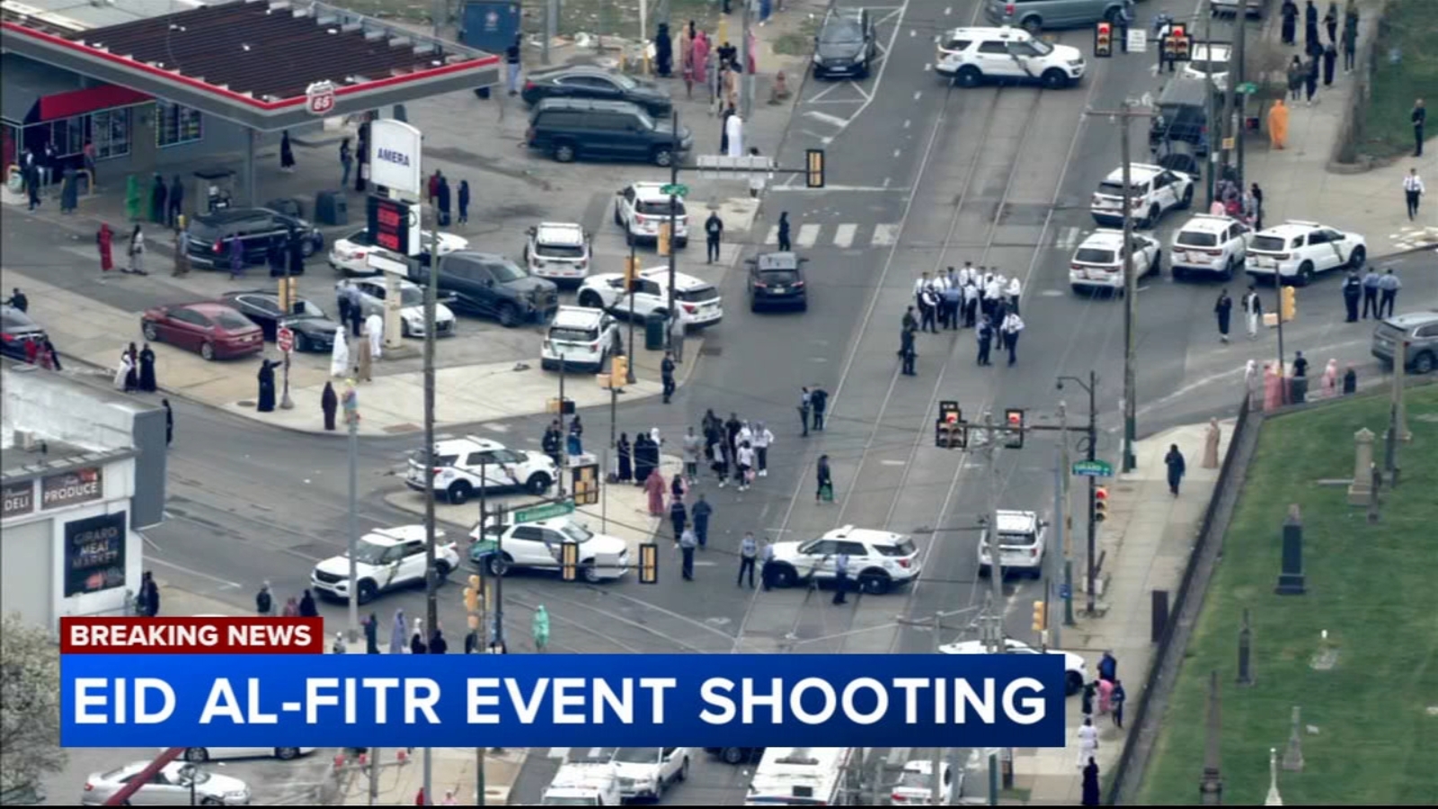 3 shot after celebration to mark end of Ramadan in the Parkside section of Philadelphia  WPVITV