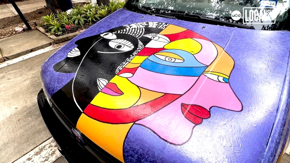 ART CAR: Montrose couple pays tribute to iconic artists