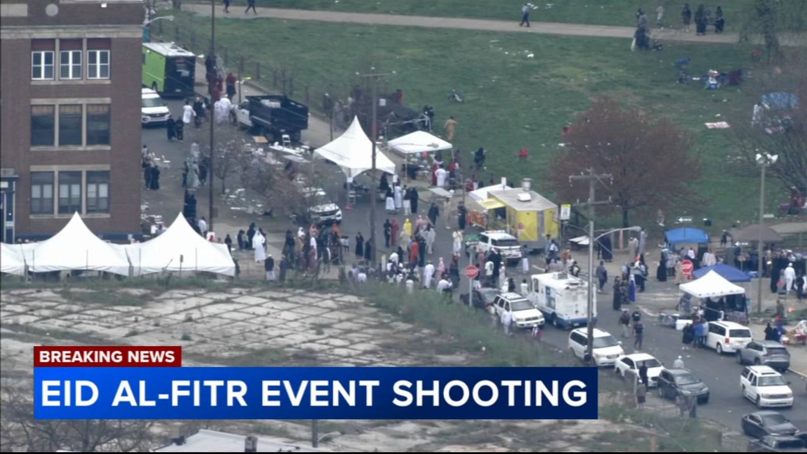 3 shot after gunfire erupts at Eid alFitr event in the Parkside section of Philadelphia marking end of Ramadan  WPVITV