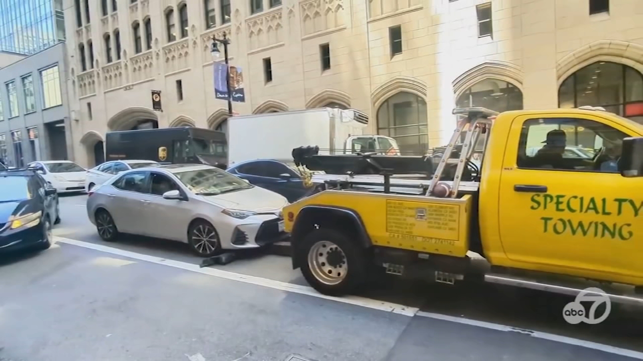 Specialty Towing company in viral video was recently banned from doing  business with San Francisco, city attorney says - ABC7 San Francisco