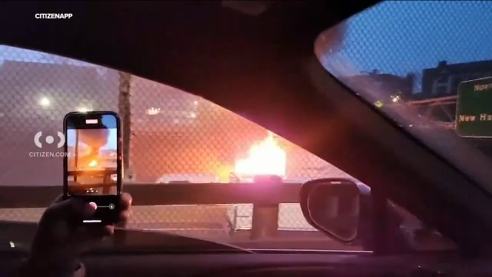 Truck fires disrupt morning commute on NYC expressways