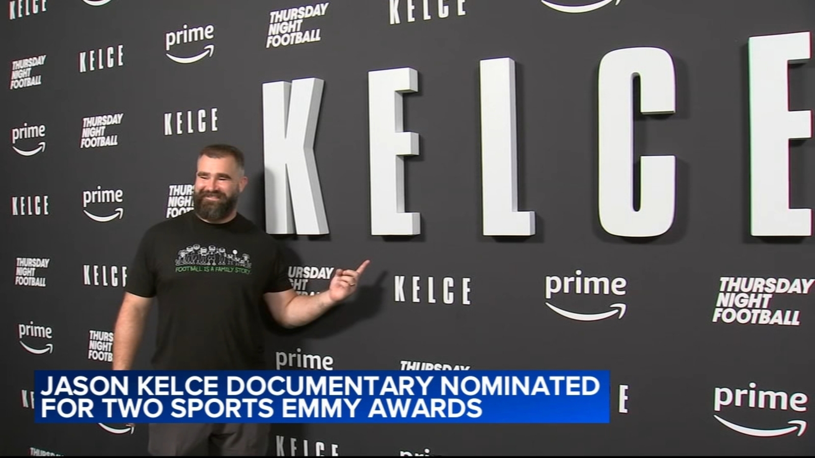 Jason Kelce documentary on Amazon Prime nominated for 2 Sports Emmy
