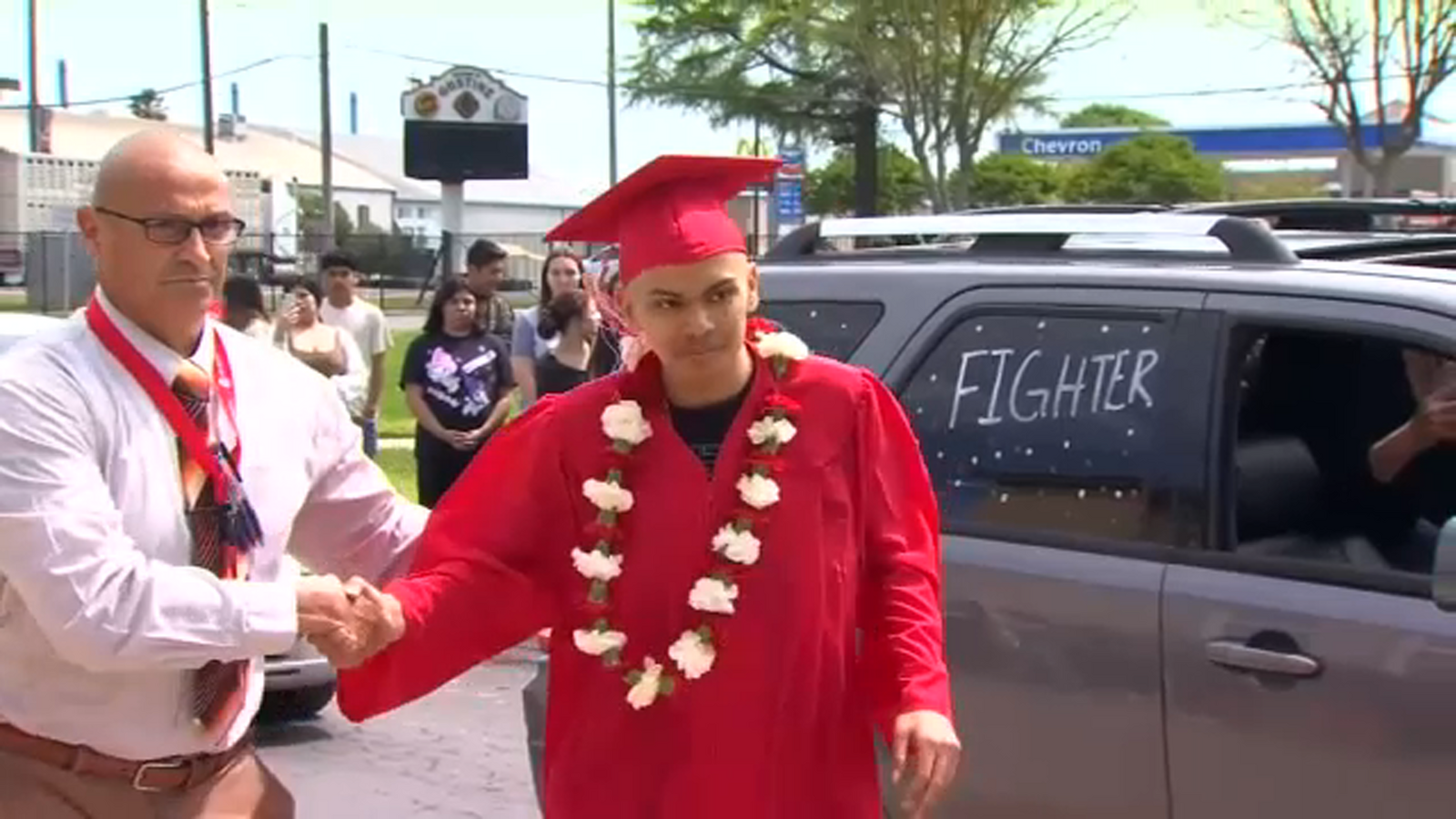 Student battling cancer has special graduation ceremony in Merced County
