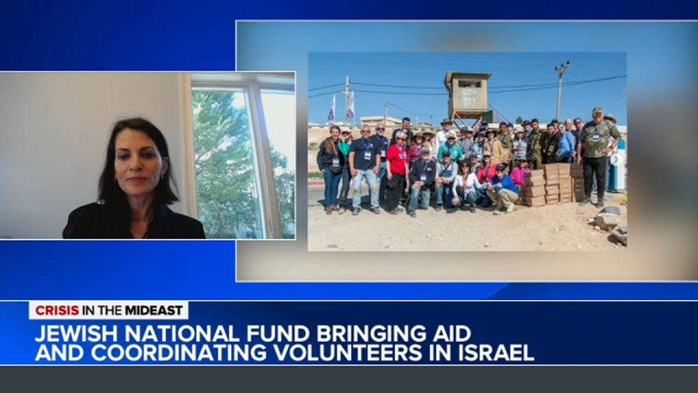 Jewish National Fund bringing aid, coordinating volunteers in Israel